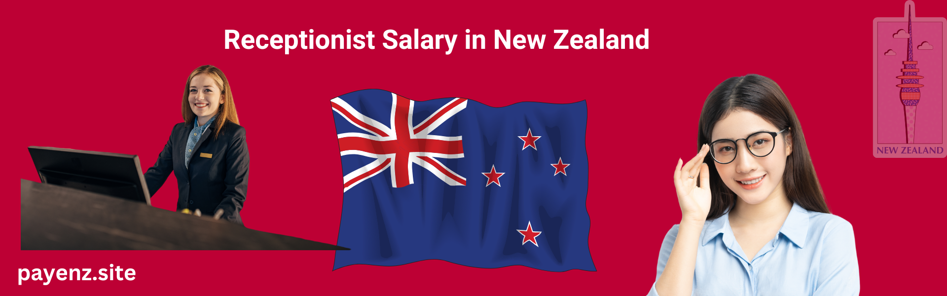 Receptionist Salary in New Zealand
